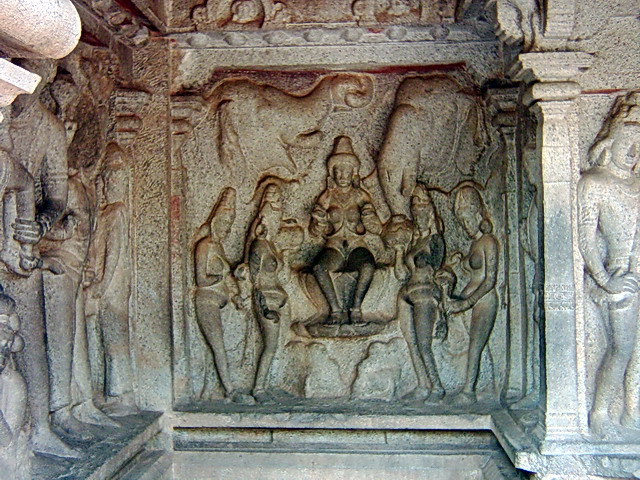 Varaha mandapa - Gajalakshmi